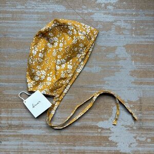 Briar NWT Liberty Floral Baby Bonnet Preppy Boho Mustard Fall